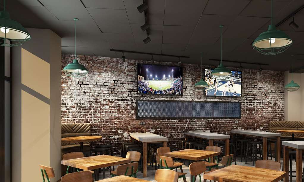 Hampton Inn & Suites Fort Wayne Downtown Εστιατόριο φωτογραφία